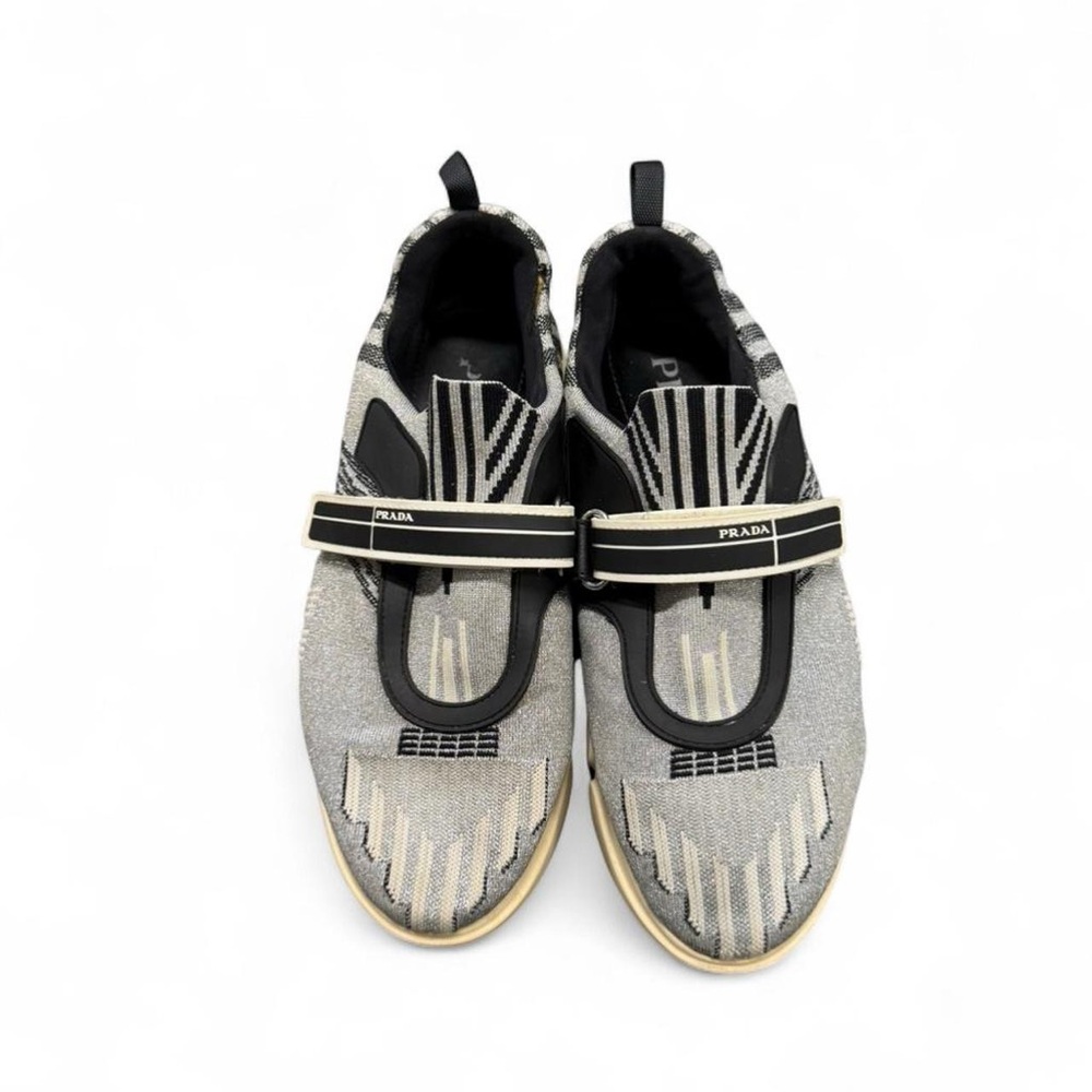 Prada Black and Gray Cloud Blast Bust sneaker - Picture 2 of 6
